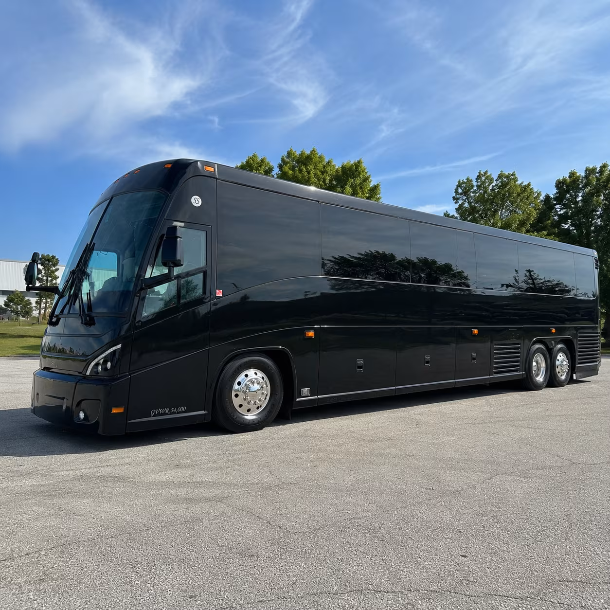 antioch 47 passenger charter bus