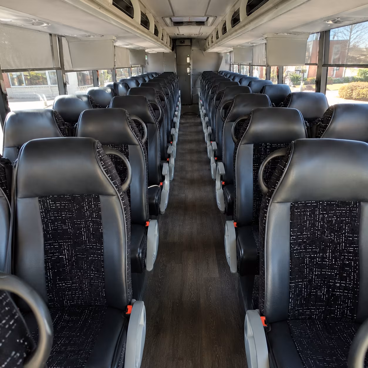 antioch 54 passenger charter bus inside