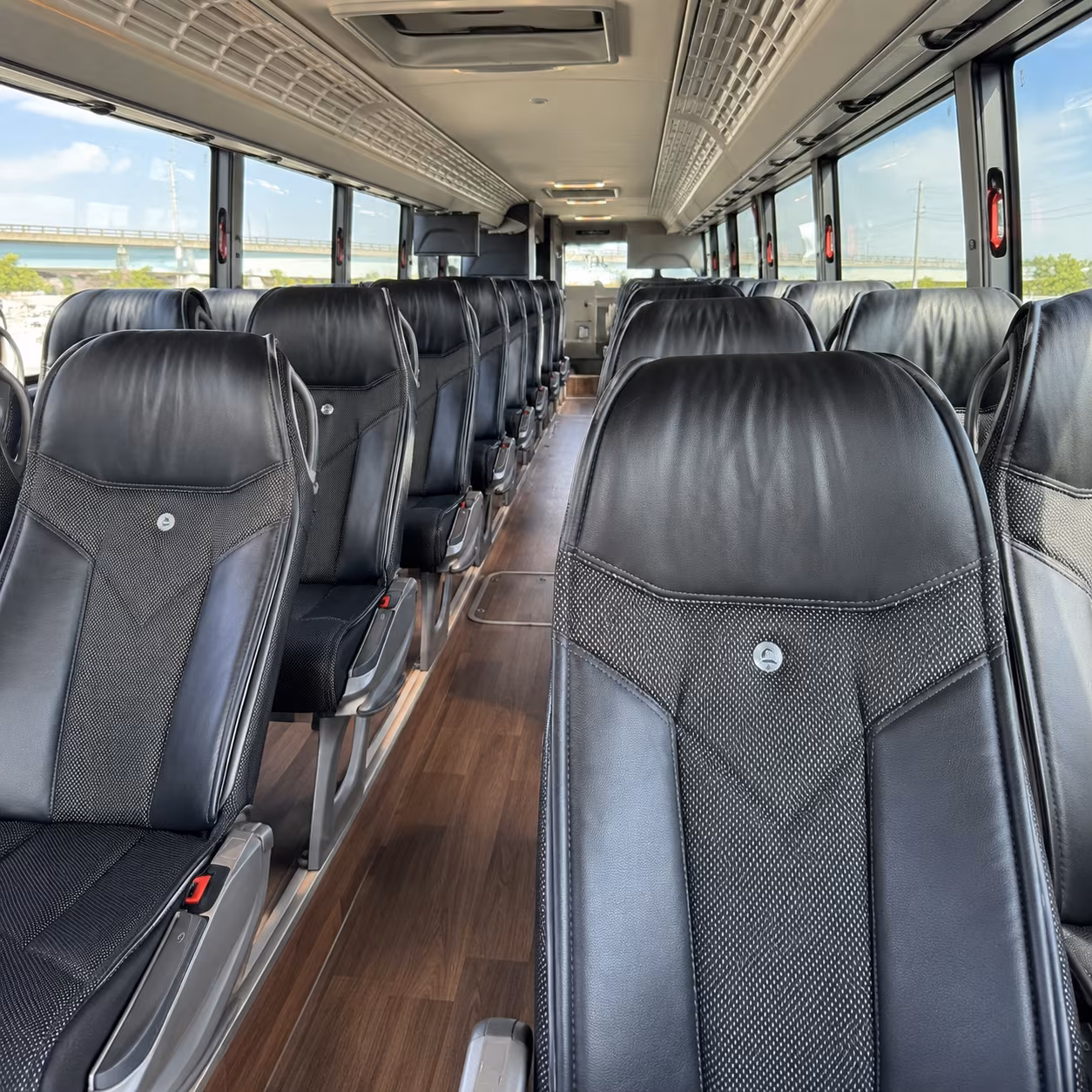 antioch charter bus inside