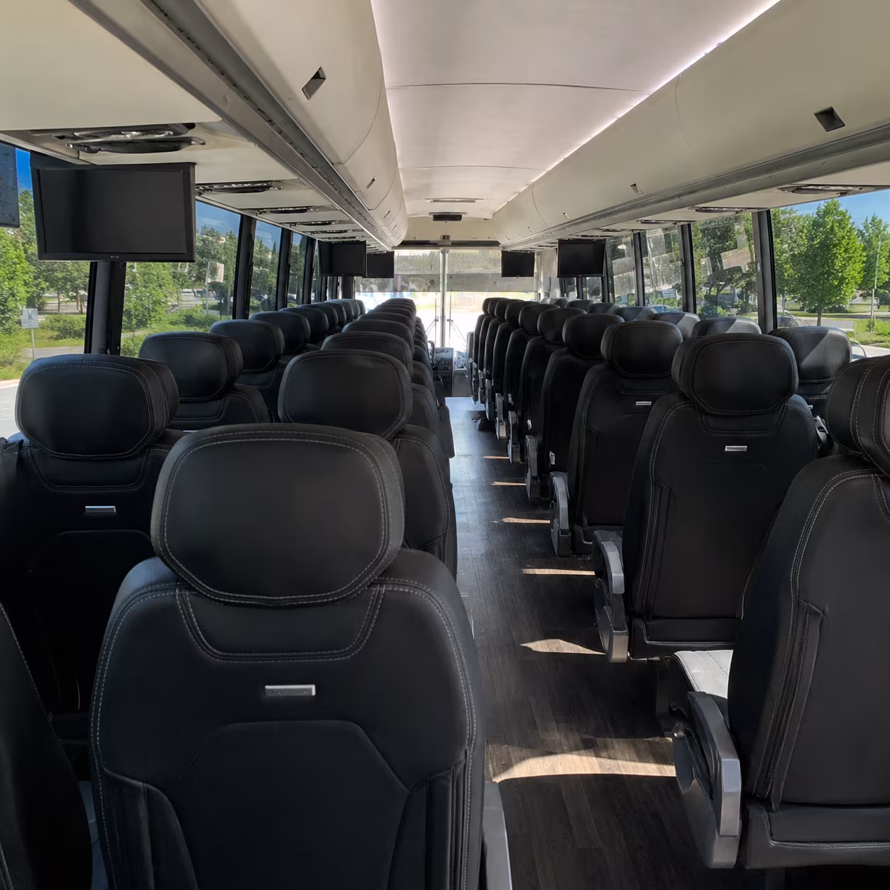 antioch charter bus interior