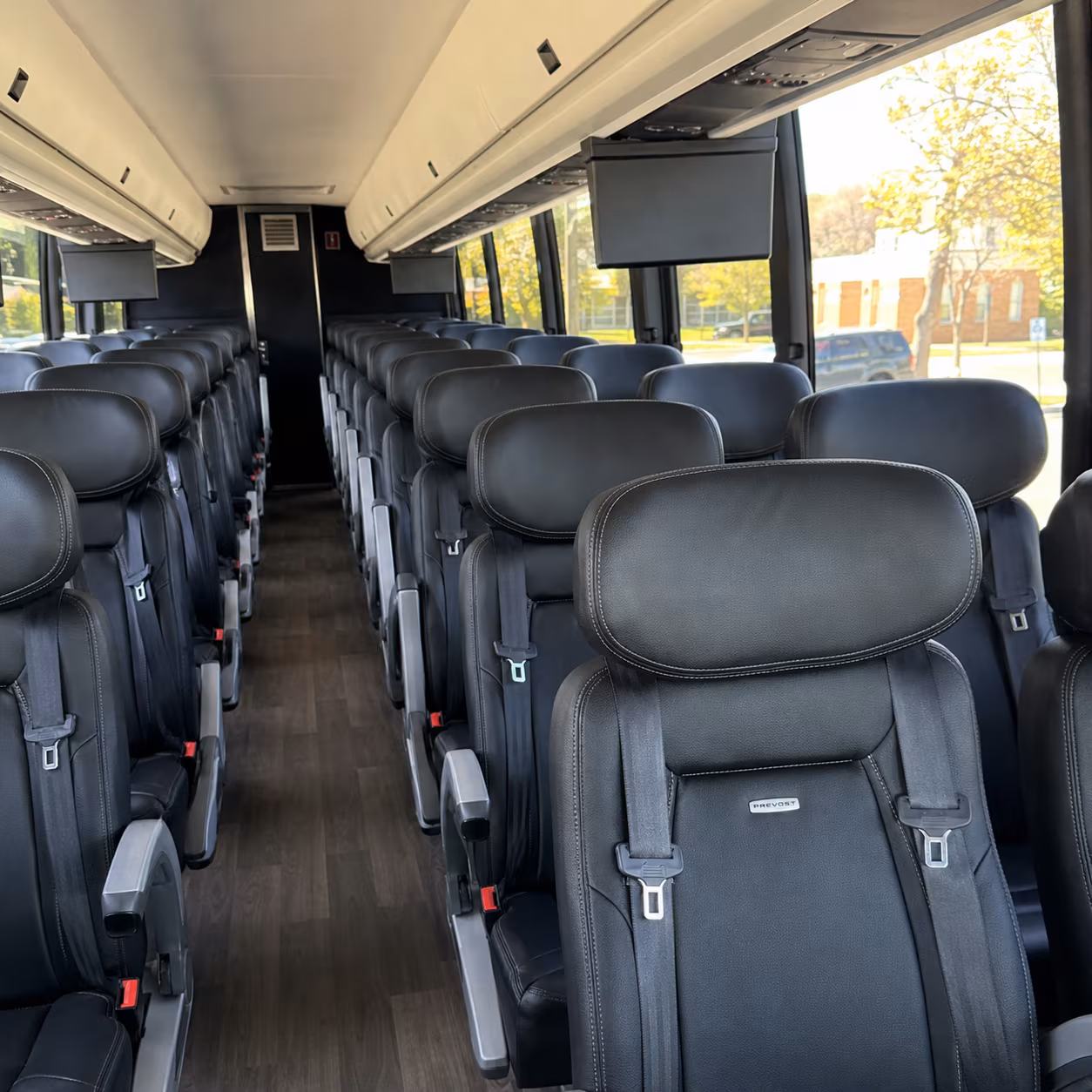 antioch corporate transportation onboard seating