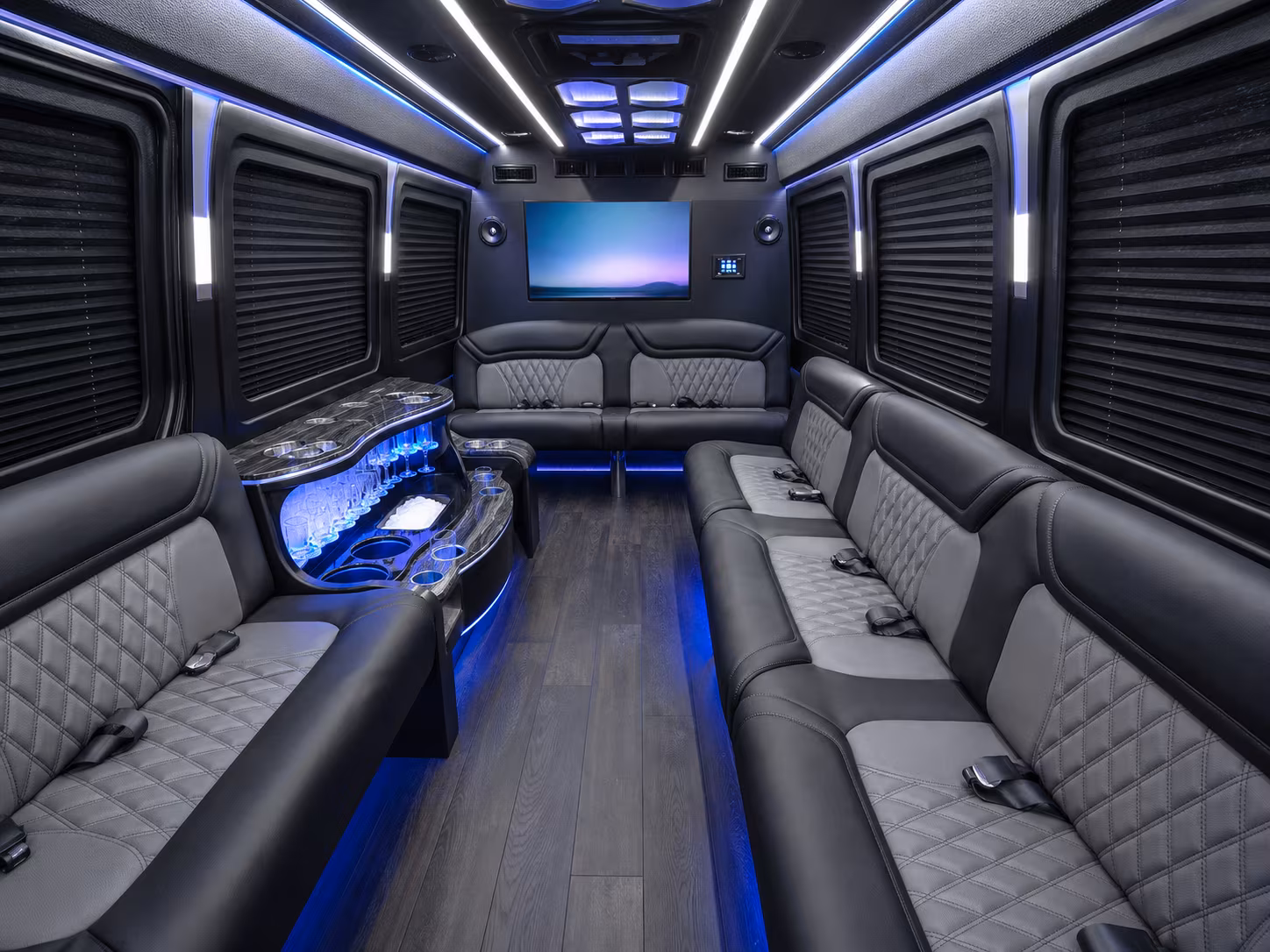 antioch event transportation onboard seating
