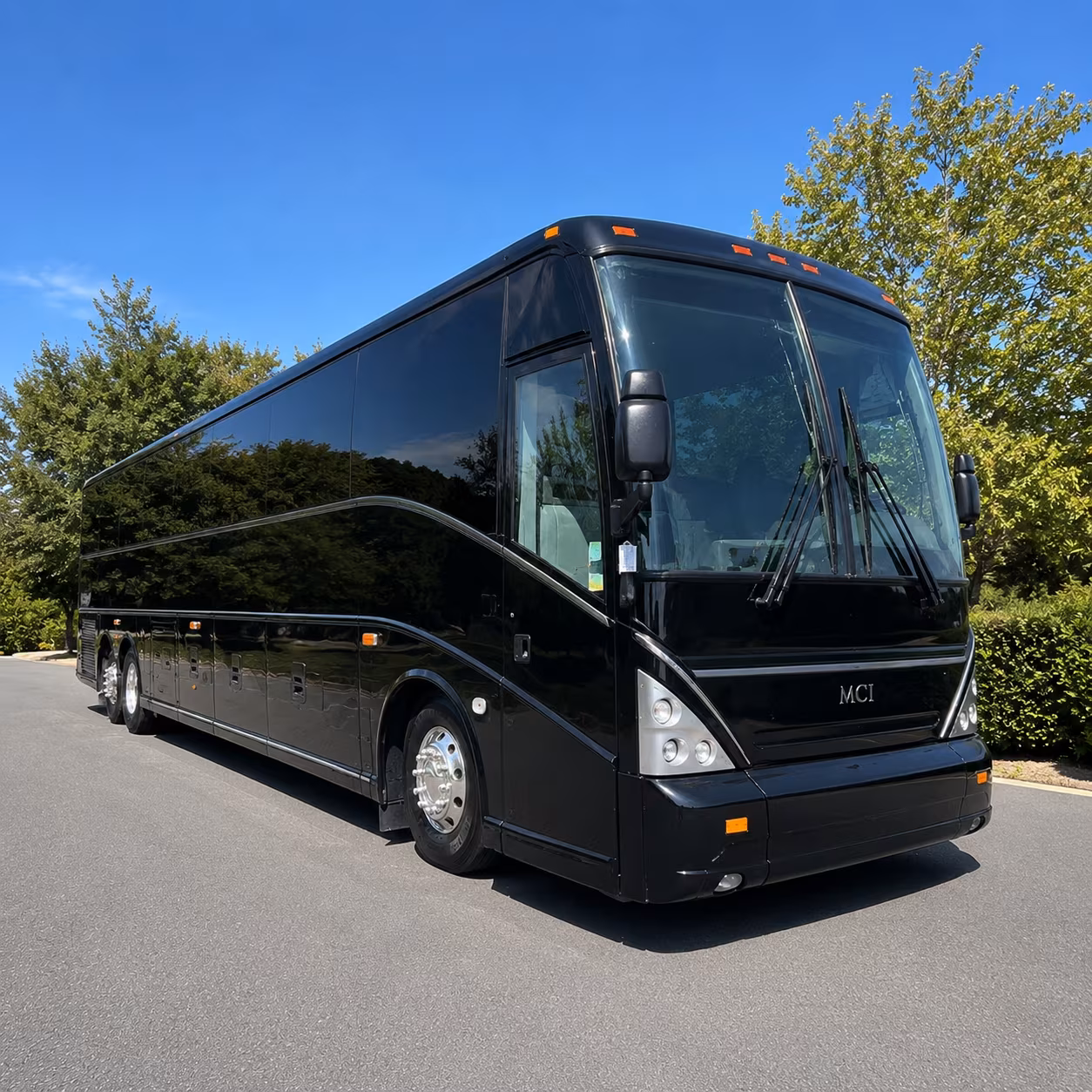 antioch government military charter bus rental