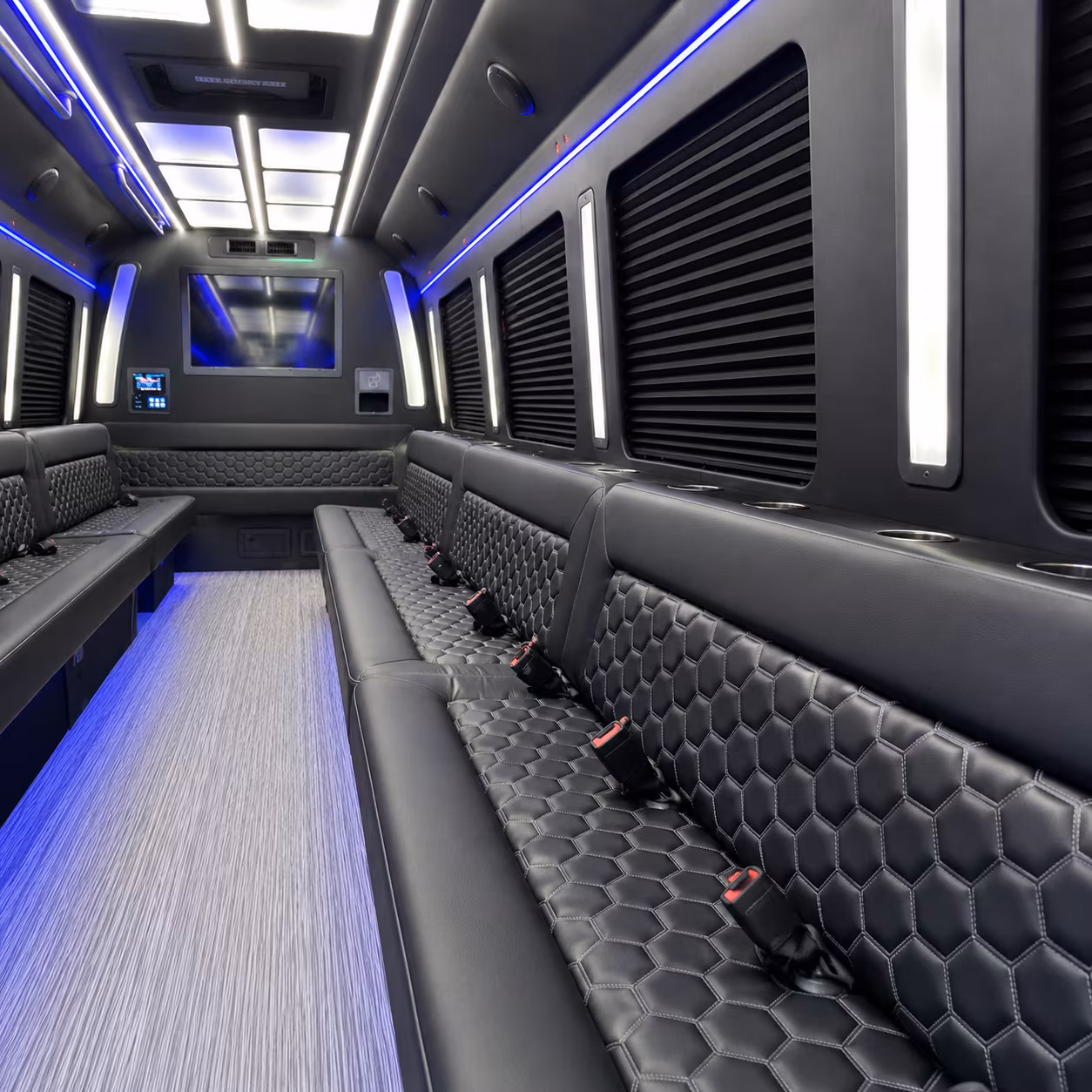 antioch party bus inside
