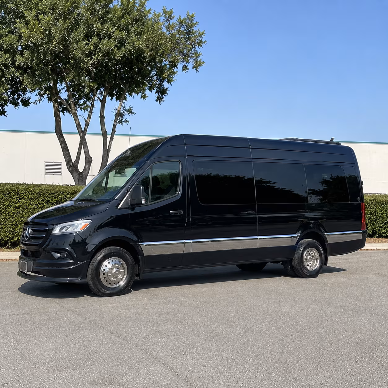 antioch sprinter van with driver